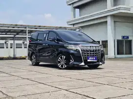 Toyota Alphard G ATPM TSS 2.5 AT Facelift 2021 Hitam KM 22RB
