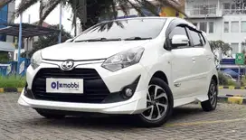 2019 TDP 6,JT Toyota Agya 1.2 G TRD Sportivo Bensin-AT Putih
