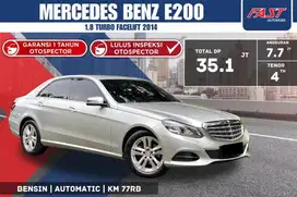 MERCEDES BENZ E200 2014 FACELIFT LOW KM.77RB & PAJAK PANJANG #F4ST