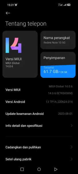 Redmi note 10 5g
