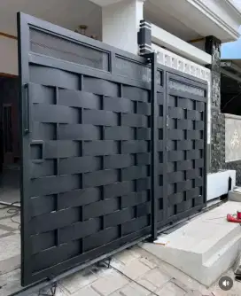 Tukang las pembuatan pagar kanopi tralis jendela