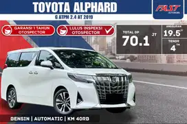 TOYOTA ALPHARD G 2019 ATPM SUNROOF & PILOT SEAT KM.40RB PJK PJG#F5ST