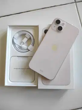 iPhone 13 128gb Pink iBox Mulus Normal Fullset Istimewa