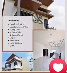 RUMAH 2 LANTAI AREA JL DOPLANG PURBOSUMAN PONOROGO KOTA