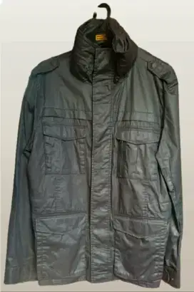 Jaket H&M Original Hidden Hoodie, Black Exclusive. Tactical Fungsional