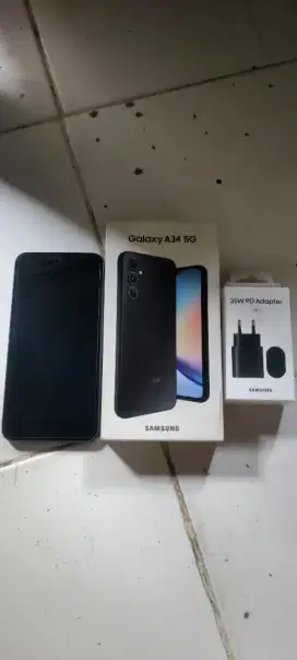 Samsung a34 5g (8/256) lengkap