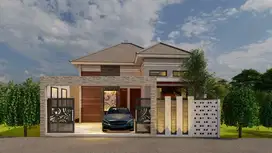 Rumah Minimalis Modern Dekat Pasar Cebongan Mlati