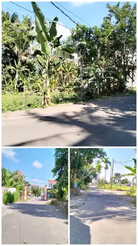Tanah strategis pinggir jalan utama jln kaliurang KM 12