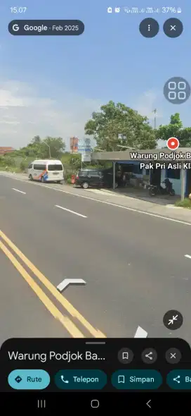 Tanah strategis jalan besar