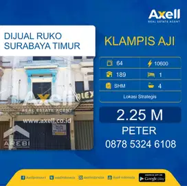 Ruko Klampis Aji Dijual