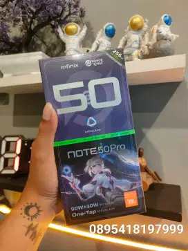 Infinix Note 50 pro ram 8+8gb/256gb kondisi BARU SEGEL harga spesial