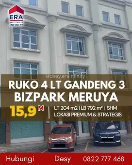 RUKO GANDENG 3 UNIT - JAKARTA BARAT