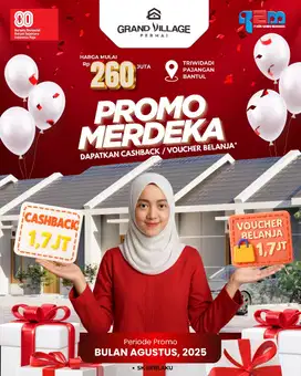 Hanya 260 Jutaan GRAND VIILAGE PERMAI Pajangan Bantul One Gate System