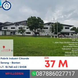 LELANG PABRIK INDUSTRI CIKANDE_SERANG_BANTEN