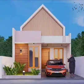 RUMAH CANTIK PROSES BANGUN TIPE 40 DEKAT RSUD PRAMBANAN.JK13417