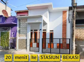 Tanpa Perantara, Rumah Siap Huni, angkot 24 jam ke Stasiun Bekasi