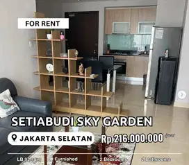 Disewa Apartemen Setiabudi Sky Garden 2BR uk93m2 Furnished at Jakarta