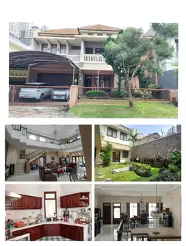 Rumah 2 Lantai Bagus SHM di Pakuwon Indah Villa Bukit Indah