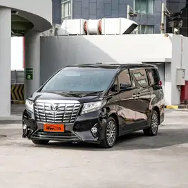 Toyota Alphard 2.5 G (Pilot seat) Automatic 2016 Black On Beige