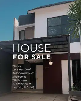 Rumah Cileungsi Hijau Cluster Rosewood LB 52 LT 90