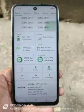 Infinix Hot 40 pro 8+8 internal 256 Nfc