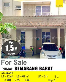DIJUAL RUMAH DI SEMARANG BARAT A4452