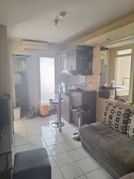 Dijual Apartemen Kalibata city Green Palace Palem 2 BR furnished SHM