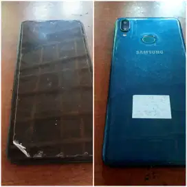 Dijual hp samsung a10s lengkap dgn bok nya