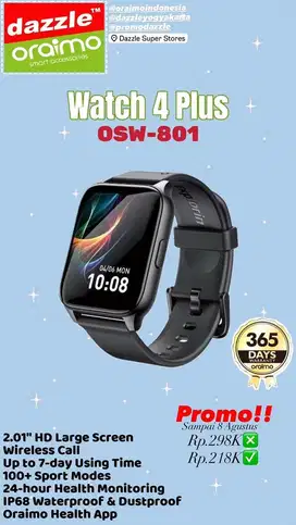Watch 4 Plus Oraimo OSW-801