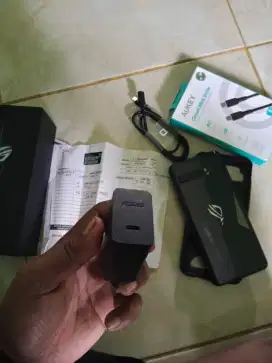 dijual asus rog phone 3 hp gaming fullset original siap pakai