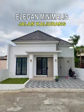 Rumah Cantik Elegan Minimalis Jalan Kaliurang dekat Kampus UII Jogja