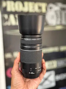 Canon EF 75-300mm Mark III Box Bonus Hood