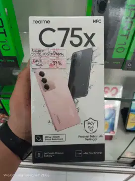 Realme C75x 8+12/128 GB Bekas Display 99%