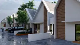 PROMO TERBATAS! RUMAH BARU 1 LANTAI BONUS MEZZANINE KONSEP CLUSTER