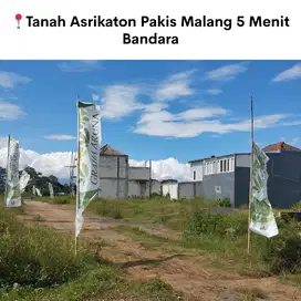 Tanah 5 Menit Exit Tol Pakis Malang Murah 100 jutaan saja