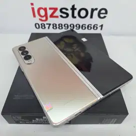 Samsung Z Fold 3 Silver SEIN 12/256 Mulus 98% No Minus FULLSET