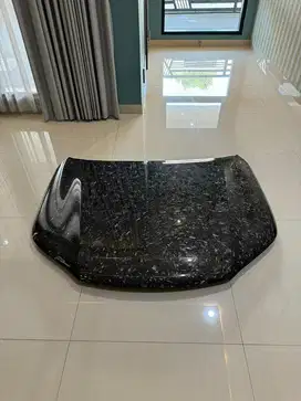 Kap mesin dan spoiler Carbon karbon fortuner GD