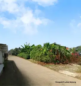 Tanah Kavling Eksklusif 9 Menit Stasiun Cilebut Free SHM
