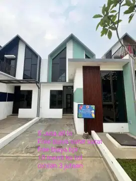 Dijual rumah siap huni hanya 5menit ke tol