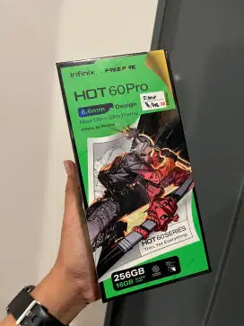 Infinix Hot 60 Pro 8GB+8GB/256GB Promo Murah New Segel