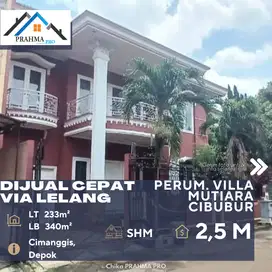 Jual Rumah Via Lelang di Perum. Villa Mutiara Cibubur Cimanggis Depok