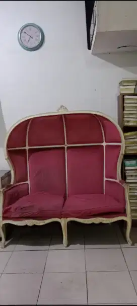 Kursi Sofa Cangkang Pink