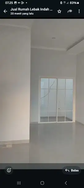 Dijual rumah bangunan baru
