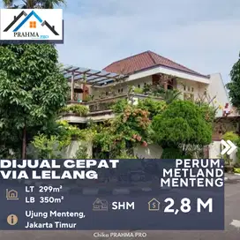 Dijual Rumah Via Lelang di Perum. Metland Menteng Cakung Jakarta Timur
