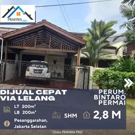 Dijual Rumah Via Lelang di Perum. Bintaro Permai Pesanggrahan Jaksel
