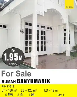DIJUAL RUMAH DI BANYUMANIK A4413