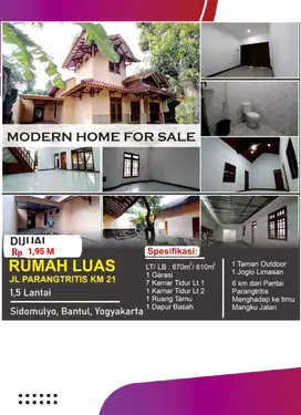 Rumah Tinggal 8 Kamar Tidur Area Kretek Bantul 065963 is2508
