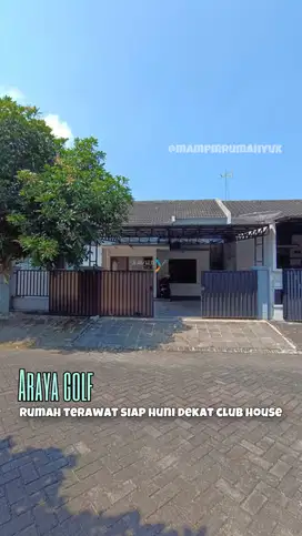 Rumah terawat siap huni di Araya Malang