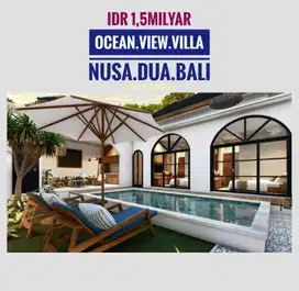For sale Ocean View Villa Nusa Dua Jimbaran Atas Bali