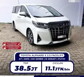 Alphard X 2.5 Facelift  AT Pmk 2020